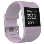 Fb.r15.18 Silicone Band For Fitbit Surge In Light Puple