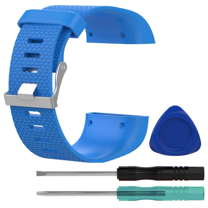 Fb.r15.5a Silicone Band For Fitbit Surge In Sky Blue 2