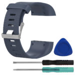 Fb.r15.7 Silicone Band For Fitbit Surge In Grey 2