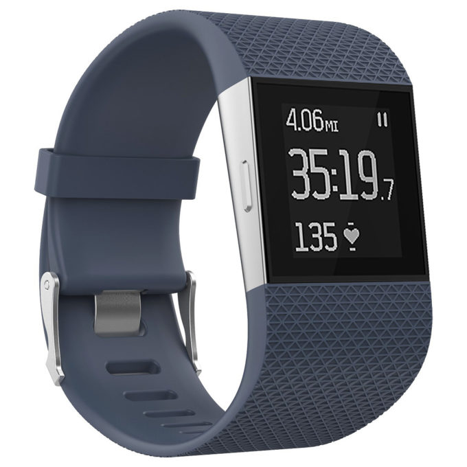 Fb.r15.7 Silicone Band For Fitbit Surge In Grey