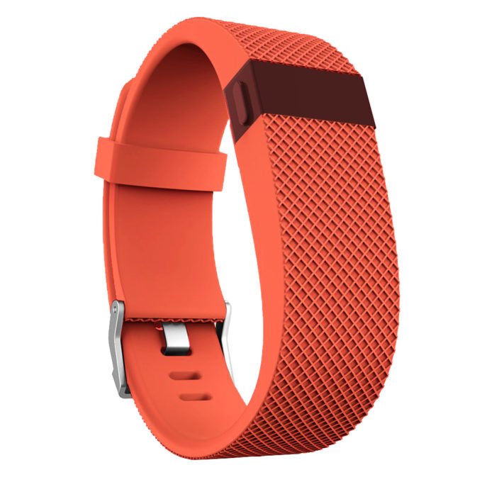 Fb.r16.12 Silicone Strap For Fitbit Charge HR In Orange