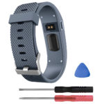 Fb.r16.7 Silicone Strap For Fitbit Charge HR In Grey 2