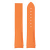 r.om1.12 Main Orange (No Clasp) Silicone Rubber Strap for Omega Seamaster Planet Ocean