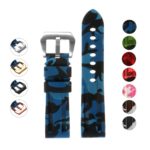 r.pn2 .5 NEW Gallery Heavy Duty Camo Rubber Watch Band Strap