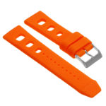 R.ra1.12 Silicone Rubber Rally Strap In Orange