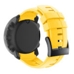 Su.r6.10 Silicone Rubber Strap For Sunnto Ambit3 In Yellow 2