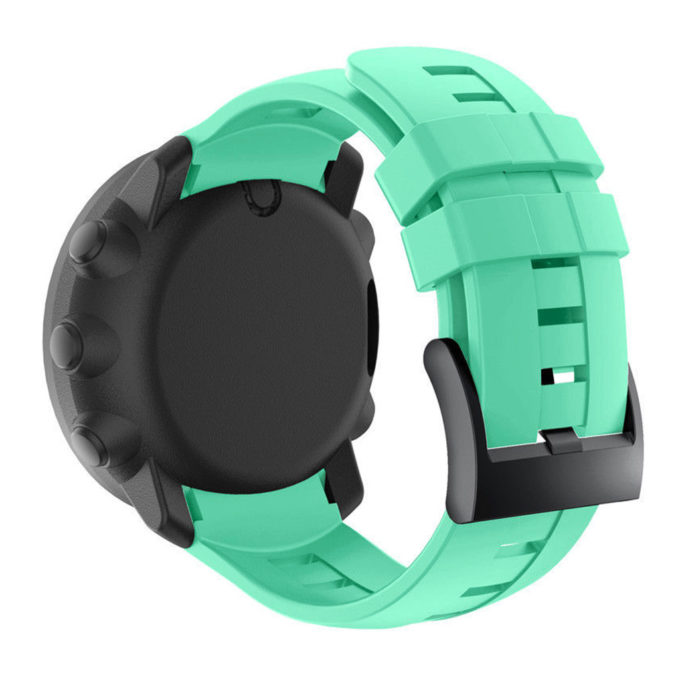 Su.r6.13 Silicone Rubber Strap For Sunnto Ambit3 In Mint Green 2