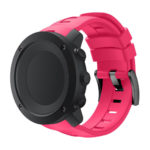 Su.r6.13 Silicone Rubber Strap For Sunnto Ambit3 In Pink