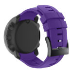 Su.r6.18 Silicone Rubber Strap For Sunnto Ambit3 In Purple 2