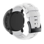 Su.r6.22 Silicone Rubber Strap For Sunnto Ambit3 In White 2