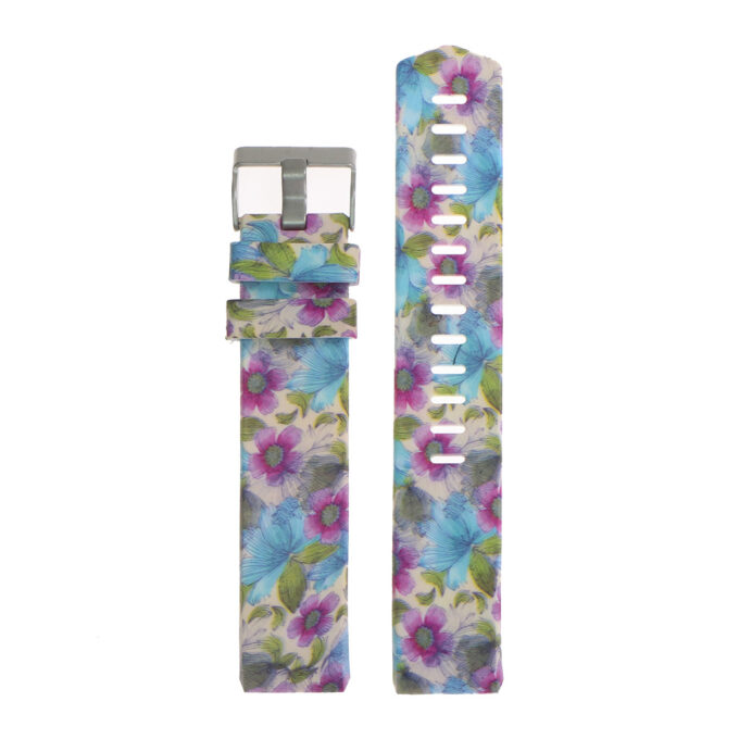 FIXfb.r12.m Silicone Strap For Charge 2 W Wild Flowers 2