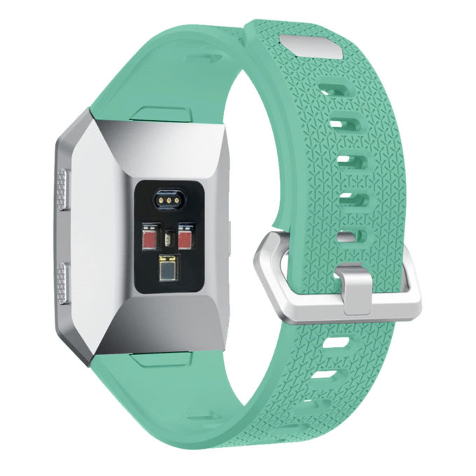 FIXfb.r18.11 Fitbit Ionic Silicone Rubber Sports Strap In Green 2