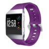 FIXfb.r18.18 Fitbit Ionic Silicone Rubber Sports Strap In Purple