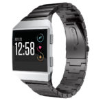 Fb.m33.mb Fitbit Ionic Stainless Steel Link Band In Matte Black