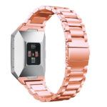 Fb.m34.rg Fitbit Ionic Stainless Steel H Link Band In Rose Gold 2