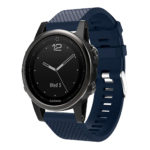 G.r16.5a Replacement Strap Band For Garmin Fenix 5S In Dark Blue