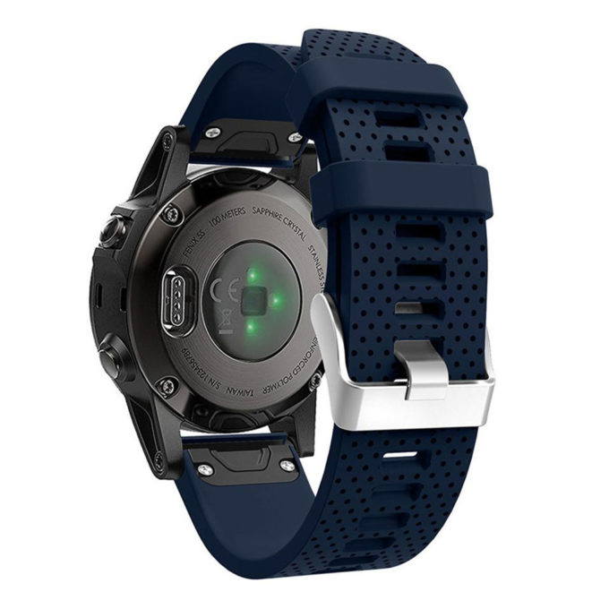 G.r16.5a Replacement Strap Band For Garmin Fenix 5S In Dark Blue 2