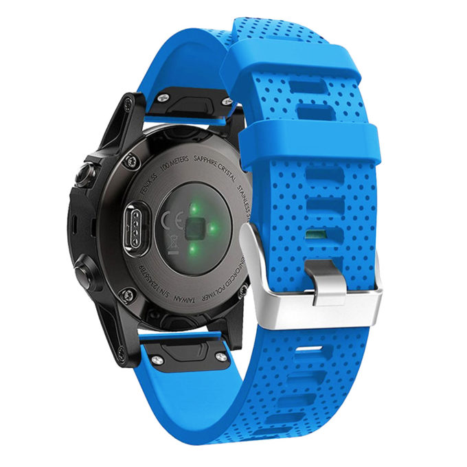 G.r16.5b Replacement Strap Band For Garmin Fenix 5S In Sky Blue 2