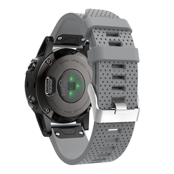 G.r16.7 Replacement Strap Band For Garmin Fenix 5S In Grey 2