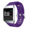 FIXfb.r18.18a Fitbit Ionic Silicone Rubber Sports Strap In Royal Purple