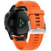 G.r18.12 Replacement Strap Band For Garmin Fenix 5 In Orange 2