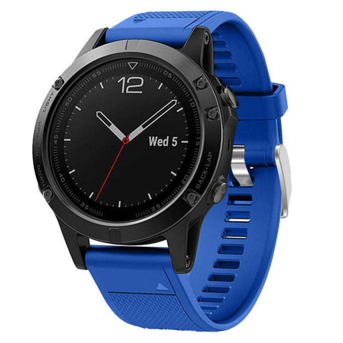 G.r18.5 Replacement Strap Band For Garmin Fenix 5 In Royal Blue