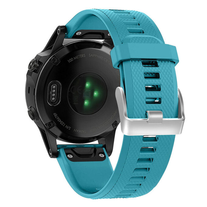 G.r18.5a Replacement Strap Band For Garmin Fenix 5 In Light Blue Blue 2