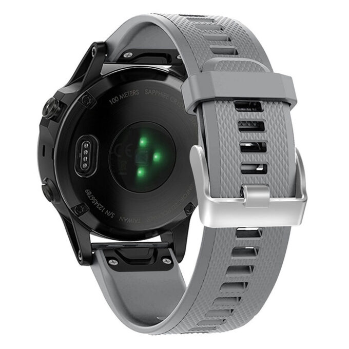 G.r18.7 Replacement Strap Band For Garmin Fenix 5 In Grey 2