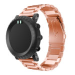 Su.m1.rg Stainless Steel Strap For Suunto Core In Rose Gold