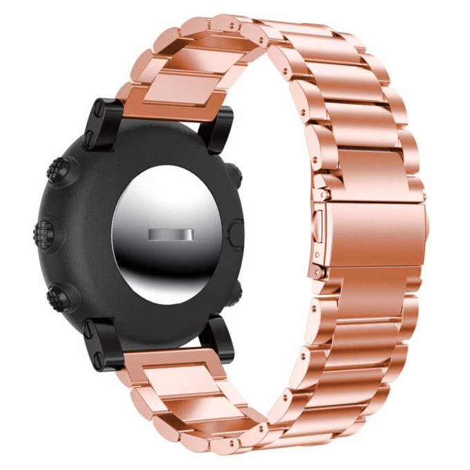 Su.m1.rg Stainless Steel Strap For Suunto Core In Rose Gold 2