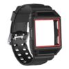 Fb.r19.1.6 TPU Rubber W Shock Resistant Protective Case In Black And Red 2
