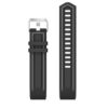Fb.r24.1.7 Racing Stripe Rubber Watch Strap For Fitbit Charge 2 Black And Grey 4