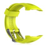 G.r19.11 Silicone Strap For Garmin Forerunner 10 15 In Lime Green