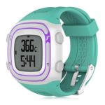 G.r19.11a Silicone Strap For Garmin Forerunner 10 15 In Mint Green 2
