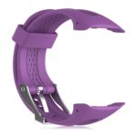 G.r19.18 Silicone Strap For Garmin Forerunner 10 15 In Purple