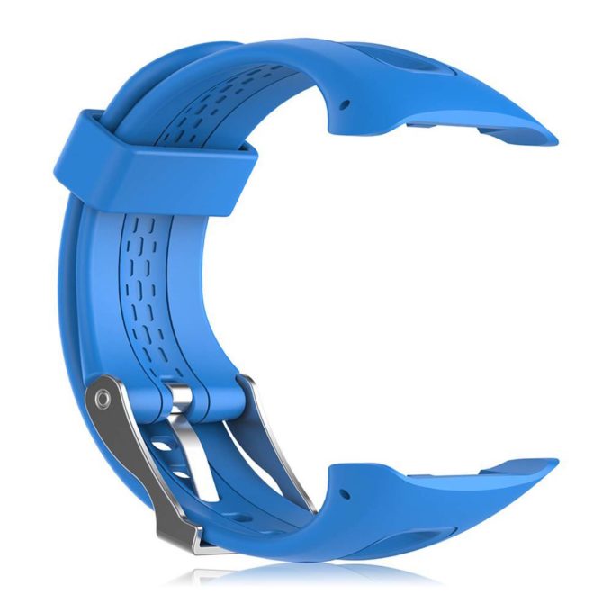 G.r19.5 Silicone Strap For Garmin Forerunner 10 15 In Blue