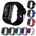 P.r1.1 Gallery Strap For Polar V800 GPS Sports Watch In Black