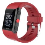 P.r1.6 Strap For Polar V800 GPS Sports Watch In Red