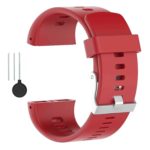 P.r1.6 Strap For Polar V800 GPS Sports Watch In Red 3