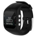P.r2.1 Strap For Polar A300 Fitness Watch In Black
