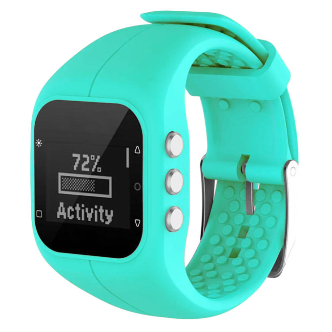 P.r2.11a Strap For Polar A300 Fitness Watch In Mint Green