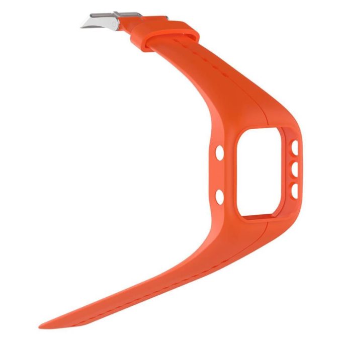 P.r2.12 Strap For Polar A300 Fitness Watch In Orange 3