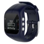 P.r2.5 Strap For Polar A300 Fitness Watch In Dark Blue