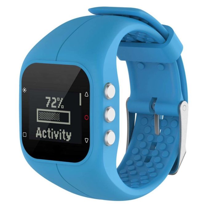 P.r2.5a Strap For Polar A300 Fitness Watch In Sky Blue