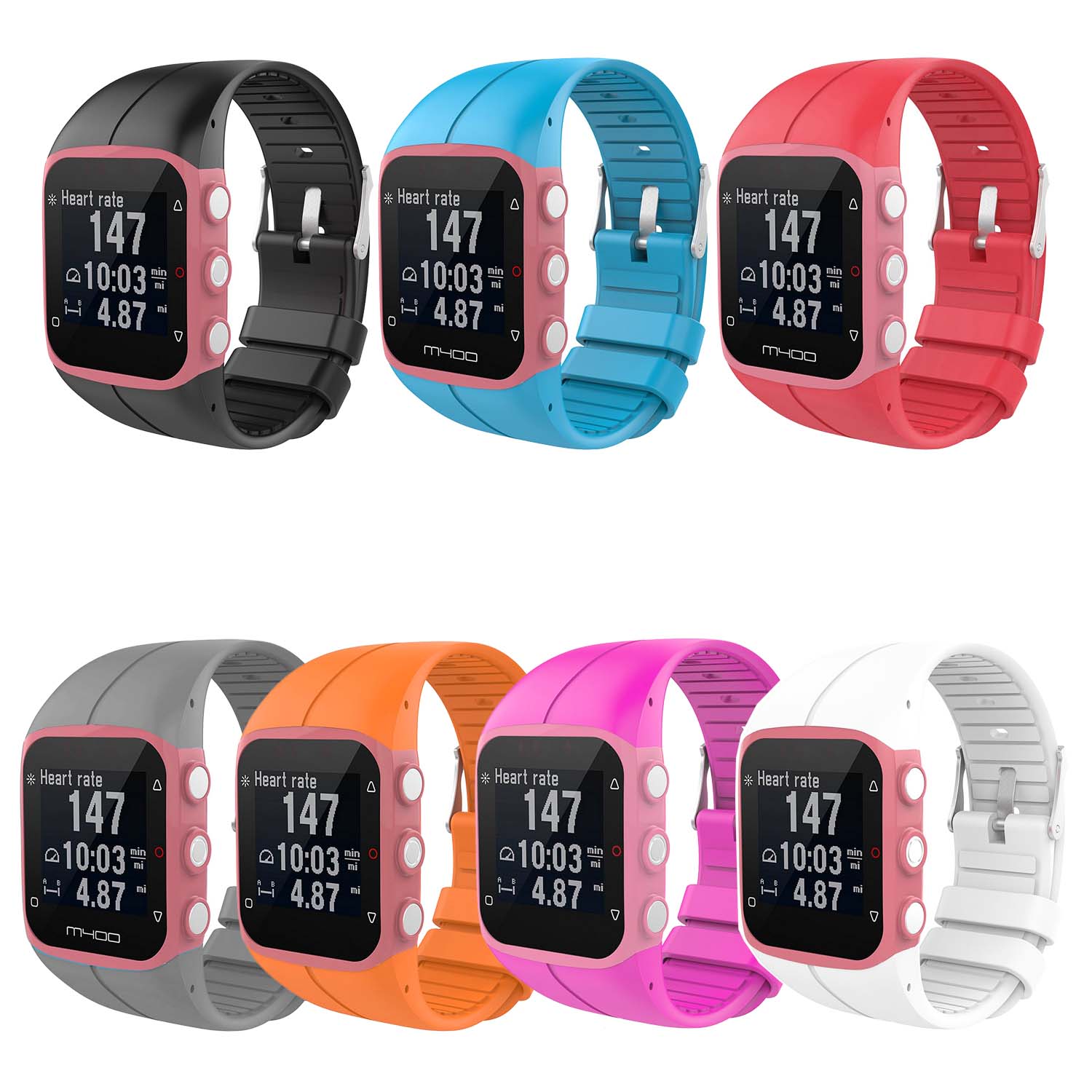 for Polar M400 M430 GPS Watch Sports Soft Silicone Wrist Strap Wristband   Tools  eBay