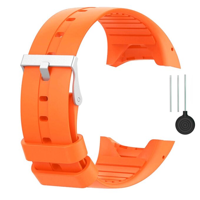 P.r3.12 Strap For Polar M430 GPS Running Watch In Orange 2