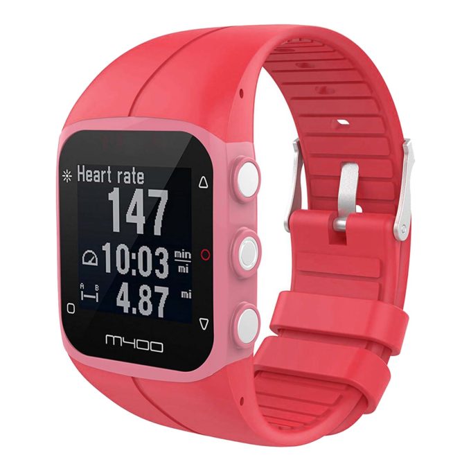 P.r3.13 Strap For Polar M430 GPS Running Watch In Pink