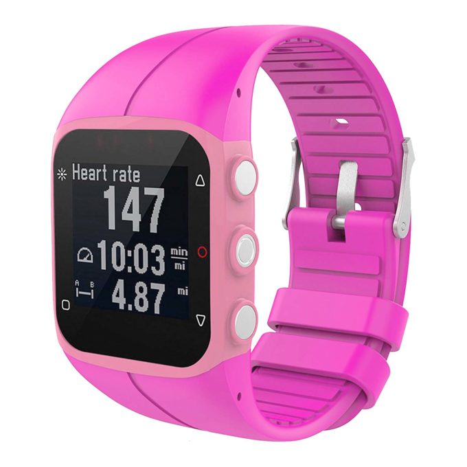 P.r3.18 Strap For Polar M430 GPS Running Watch In Purple