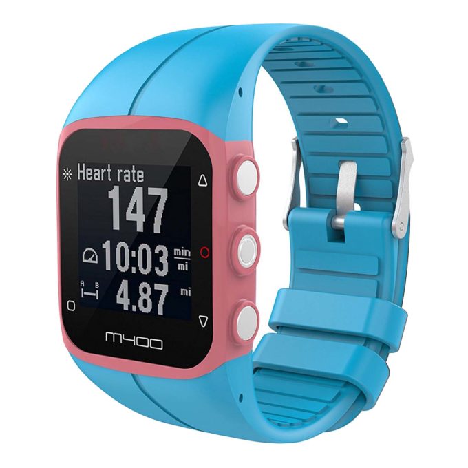 P.r3.5 Strap For Polar M430 GPS Running Watch In Blue