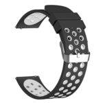 S.r6.1.22 Silicone Sport Quick Release Strap For Gear S3 In Black And White 2